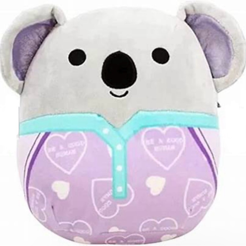 Squishmallows Kirk Koala Be a Good Human Unisex Stuffed Animal Collectible 8”